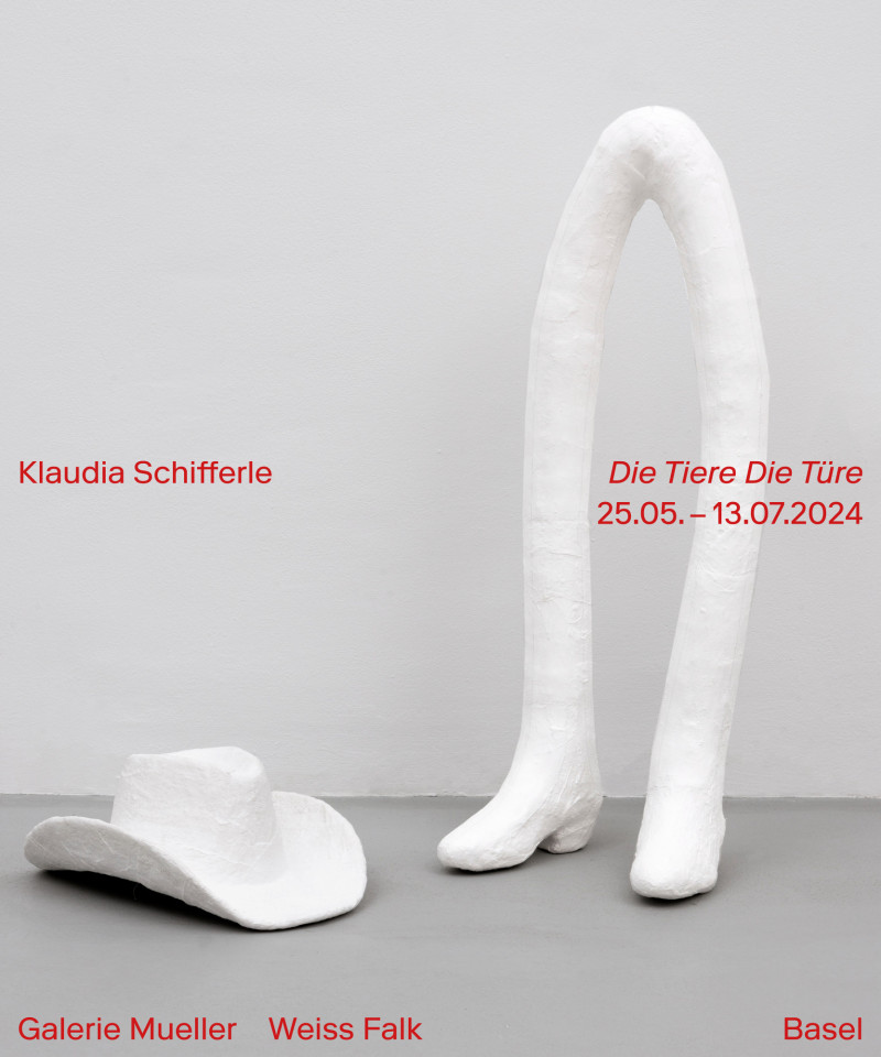 Klaudia Schifferle, *Die Tiere Die Türe*, 25.05.–13.07.2024, Galerie Mueller & Weiss Falk, Basel
